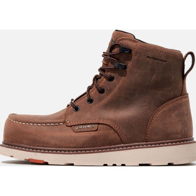 Brunt Marin Men's Composite Toe Waterproof Unlined Leather Work Boot, , large