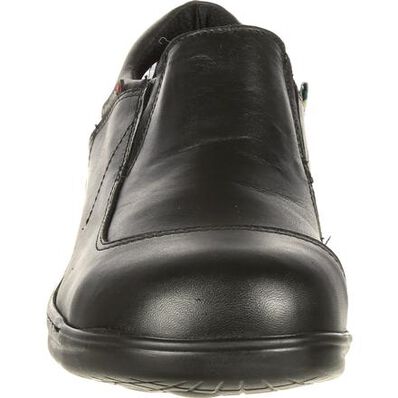 Mellow Walk Women's Jamie Steel Toe CSA-Approved Static Dissipative Slip-On Work Shoe, , large