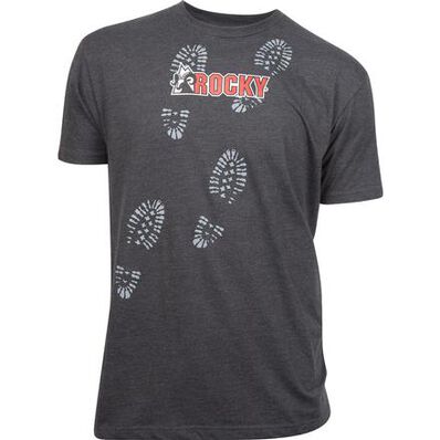 Rocky Men's Bootprint T-Shirt, , large
