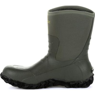 Rocky Core Chore Olive Rubber Outdoor Boot, , large