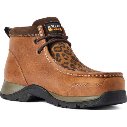 Ariat Edge LTE Women s 5 inch Composite Moc Toe Electrical Hazard Chukka Work Shoe