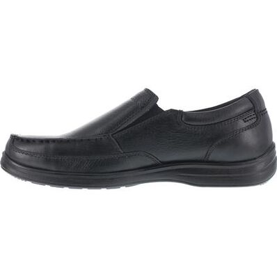 Florsheim Work Wily Steel Toe Static-Dissipative Work Slip-On Moc Toe Shoe, , large