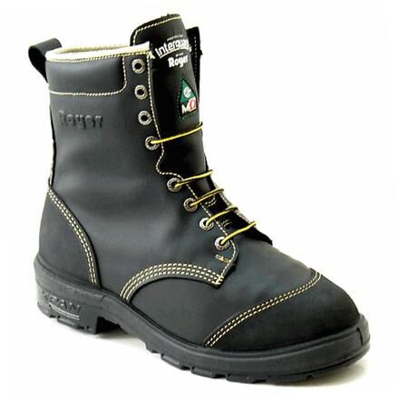 Royer Unisex 8 inch CSA Internal Met Steel Toe Puncture Resisting Work Boot