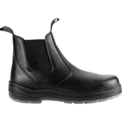 Thorogood Station Quick Release Unisex Composite Toe Electrical Hazard Puncture-Resisting Pull-On Boot, , large