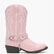 Durango® Big Kid Pink Rhinestone Western Boot, , large