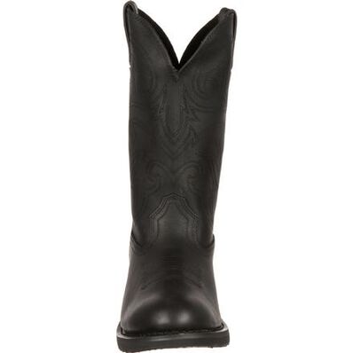 Durango® Farm 'N' Ranch™ Black Western Boot, , large