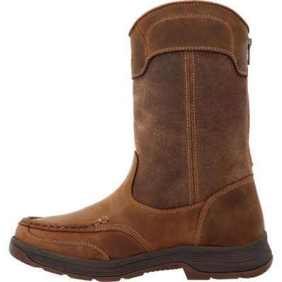 Georgia Boot Athens SuperLyte Alloy Toe Waterproof Wellington Pull-On, , large Georgia Boot Athens SuperLyte Alloy Toe Waterproof Wellington Pull-On, , large