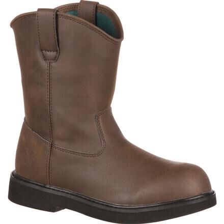 Little boys work boots outlet