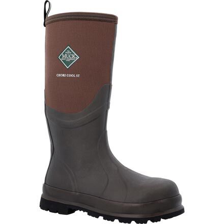 Muck Chore Cool Steel Toe Tall Boot Men s 16 inch Steel Toe