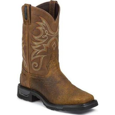 Tony Lama Sierra Badlands TLX Composite Toe Waterproof Western Work Boot, , large