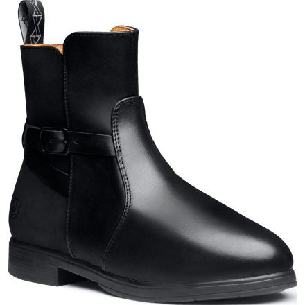 Pull on work boots with zipper cheap