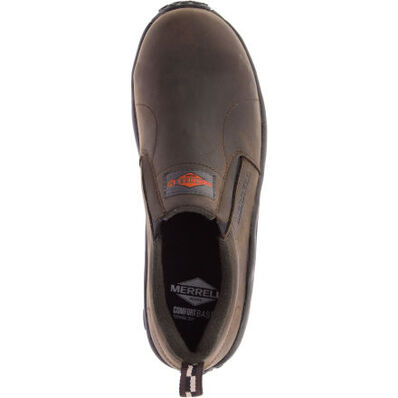Merrell Jungle Moc Women's Composite Toe Electrical Hazard Leather Slip-On Oxford, , large