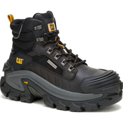 Cat Invader Max Men's Composite Toe Electrical Hazard Waterproof Work Hiker, , large