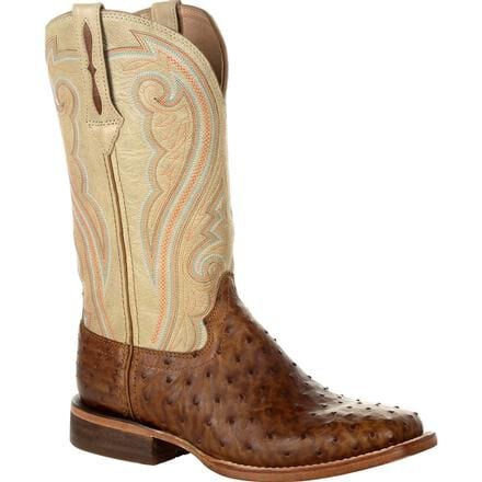 Women's full deals quill ostrich boots