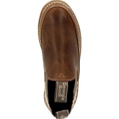 Georgia Boot Georgia Giant Women's Brown and Stripe Romeo Shoe, , large