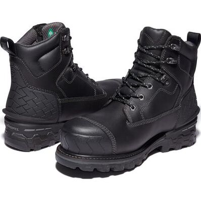 Timberland PRO Boondock HD Men's 6-inch Composite Toe Waterproof Logger Work Boot, , large