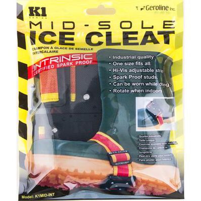 K1 Series Intrinsic Mid-Sole Unisex Adjustable Ice Cleats, , large