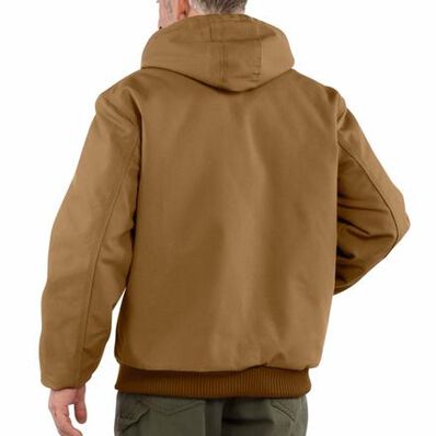 Carhartt Duck Active Quilted Flannel-Lined Jacket, , large