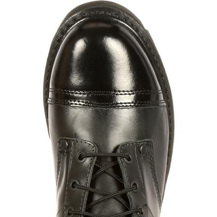 Men's Black Side Zipper 7-Inch Jump Boot, Rocky Public