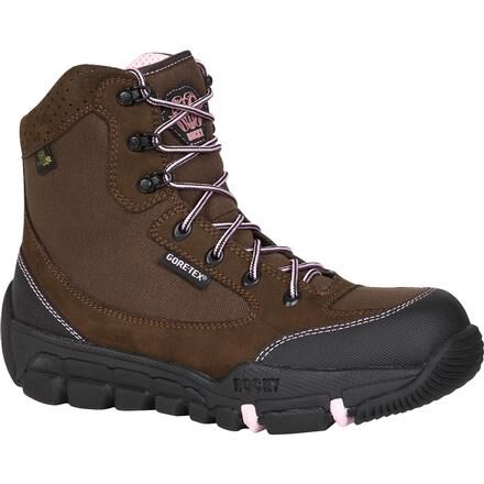 Rocky Susan G Komen Pink Boots Women s outdoor hunting boots have a durable yet nice looking exterior. Plus they ll keep your feet comfortable dry warm and scent free