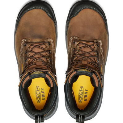 KEEN Utility® Evanston Men's Carbon Fiber Toe Electrical Hazard Waterproof Work Boot, , large