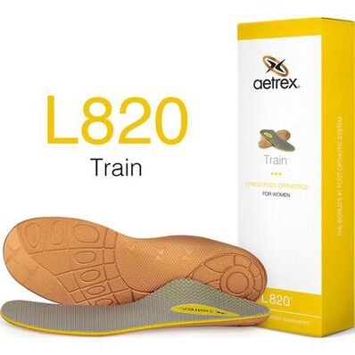 Aetrex Train Women's Flat/Low Arch Posted Orthotic, , large
