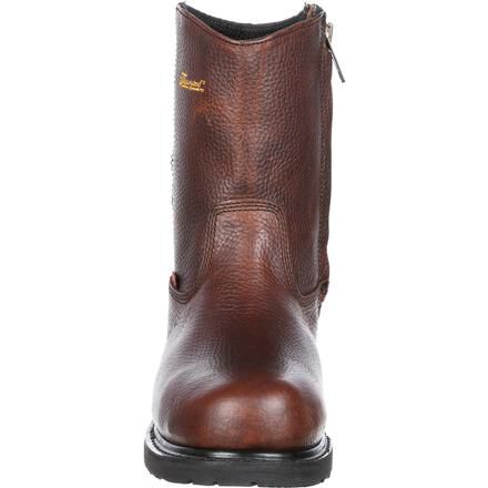 Thorogood Steel Toe Internal Metatarsal Side Zip Wellington Work