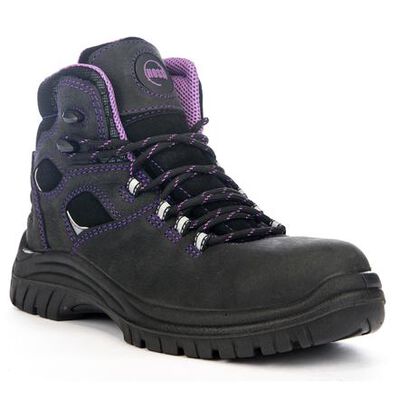 HOSS Lacy Women's 6 inch Composite Toe Electrical Hazard Puncture-Resistant Waterproof Work Boot, , large