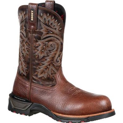 Rocky Technoram Composite Toe Waterproof Western Boot, , large