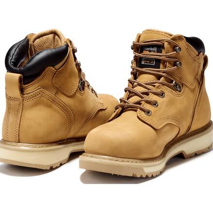 Timberland pro men's pit boss steel toe work boots outlet