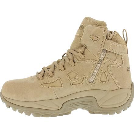 Reebok Composite Toe Non Metallic Duty Shoes with Side Zipper. RB8694