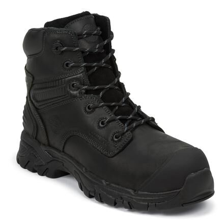 Justin black deals steel toe boots