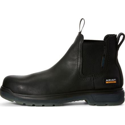 Ariat Turbo Men s Carbon Toe Electrical Hazard Waterproof Pull on Chelsea Work Boot 10027330