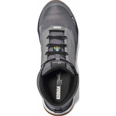 Kodiak Quicktrail Mid Men's CSA Composite Toe Static-Dissipative Puncture-Resisting Athletic Work Shoe, , large
