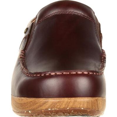 4Eursole Comfort 4Ever Women's Mahogany Moc-Toe Slide, , large
