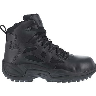 Reebok Rapid Response RB Composite Toe Side Zip Duty Shoe, , large