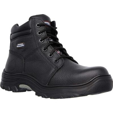 SKECHERS Work Relaxed Fit Burgin Composite Toe Puncture-Resistant Work Boot, , large