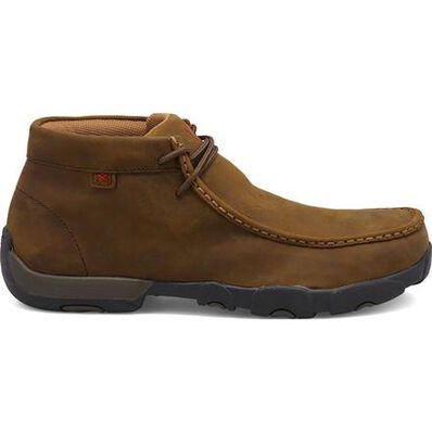 Twisted X Work Driving Moc Women's Steel Toe Electrical Hazard Chukka Work Shoe, , large Twisted X Work Driving Moc Women's Steel Toe Electrical Hazard Chukka Work Shoe, , large