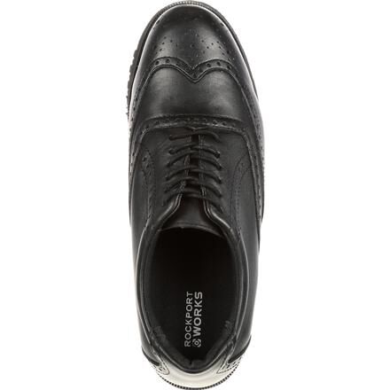 Rockport black wingtip sale shoes