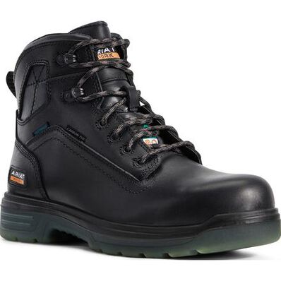 Ariat Turbo Men's CSA Carbon Toe Electrical Hazard Puncture-Resistant Waterproof Work Boot, , large