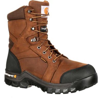 carhartt rugged flex waterproof work boot