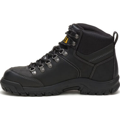 Cat Threshold Men's 6-inch Steel Toe Electrical Hazard Waterproof Work Boot, , large