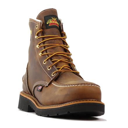Thorogood 1957 Series Men s Brown Steel Toe Electrical Hazard Waterproof Work Boots