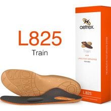 Aetrex Men's Train Flat/Low Arch Posted with Metatarsal Support Orthotic