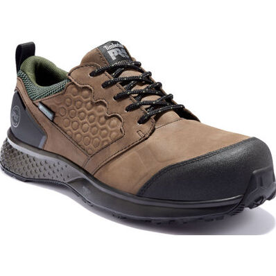 Timberland PRO Reaxion Men's Composite Toe Electrical Hazard Waterproof Work Oxford, , large