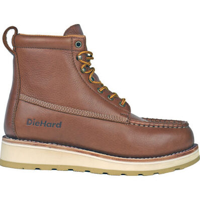 DieHard Malibu Men's 6-inch Composite Toe Electrical Hazard Wedge Work Boot, , large