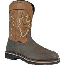 HOSS Showdown Men's 11-inch Composite Toe Puncture- Resisting Waterproof Western Work Boot