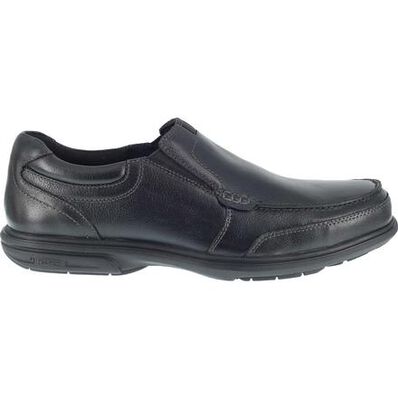 Florsheim Work Loedin Steel Toe Work Slip-On Oxford, FE2020