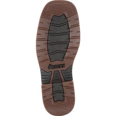 Rocky Square Toe Internal Met Guard Western Boot with TPU Heel Counter, , large