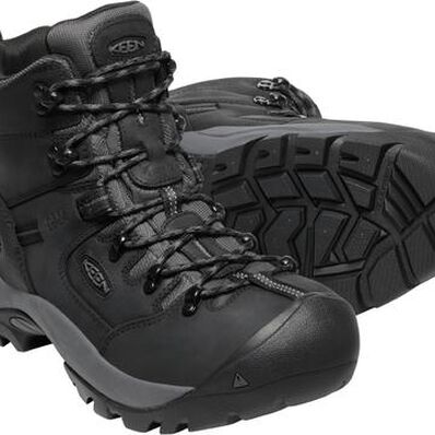 KEEN Utility® Pittsburgh Energy Men's Carbon Fiber Toe Electrical Hazard Waterproof Work Boot, , large